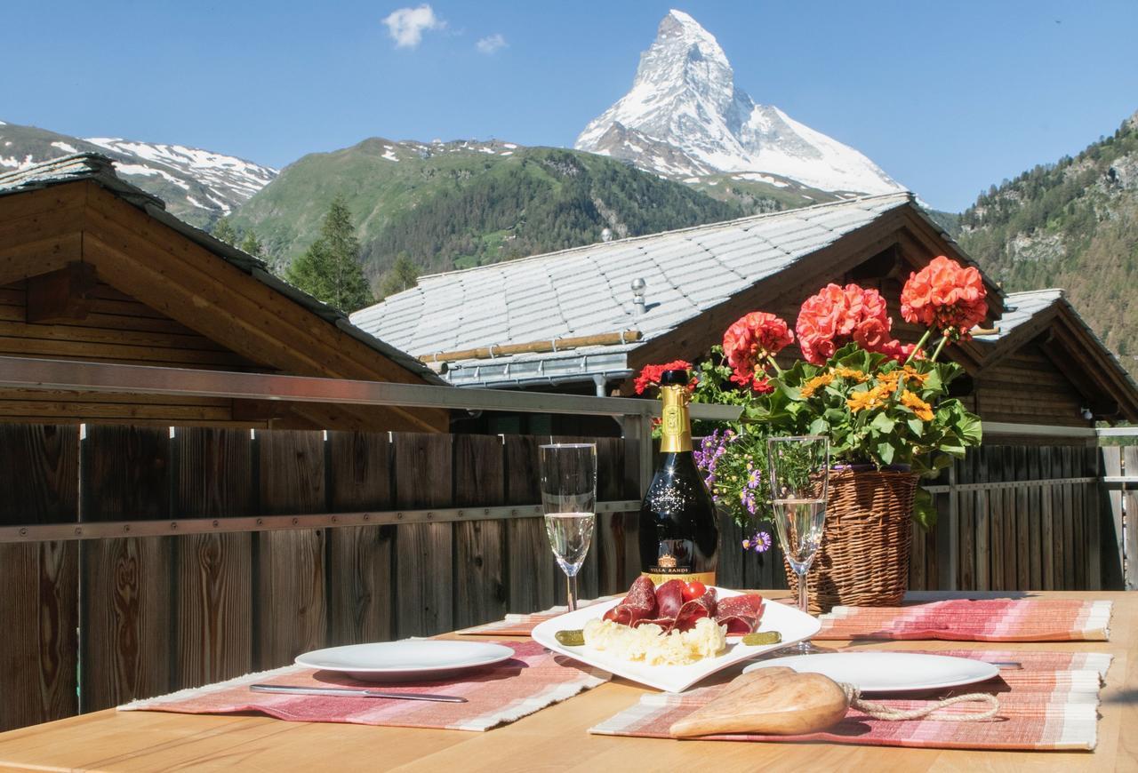 Chalet Herbi Церматт Экстерьер фото